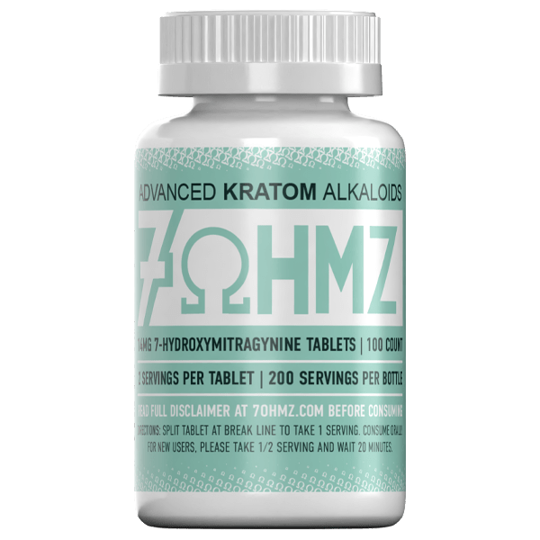 7OHMZ 14mg Original Formula Tablets - 100 Count - Kratom Hood