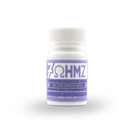 7OHMZ 35mg Extra Strength Tablets – 30 Count Bottle - Kratom Hood