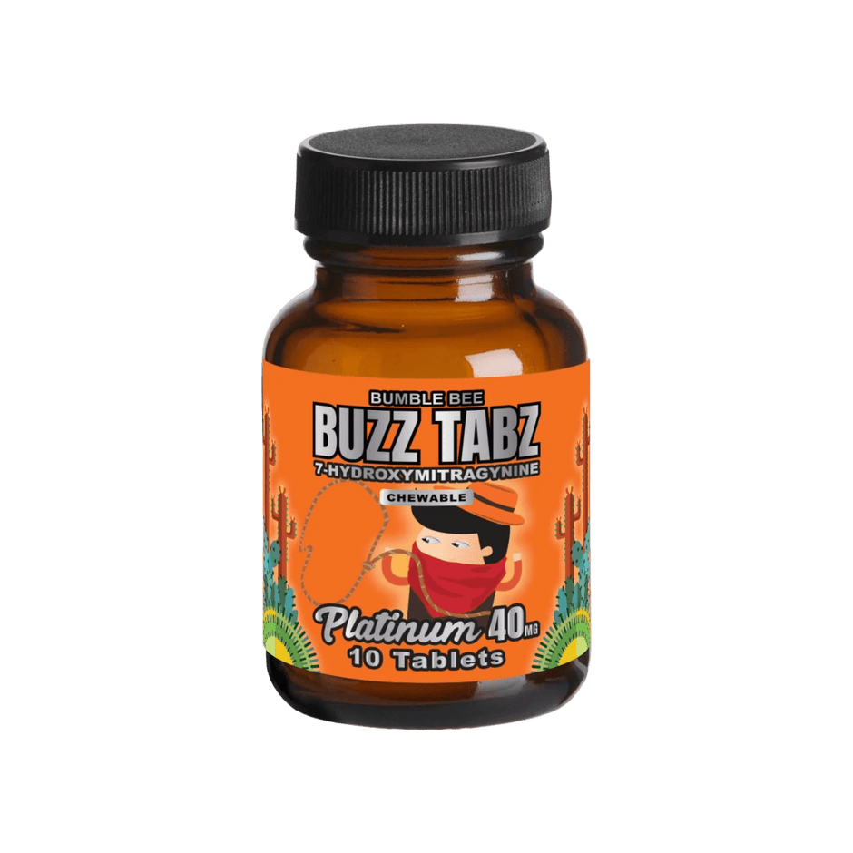 Bumblebee Buzz Tabz Platinum 40mg - Kratom Hood